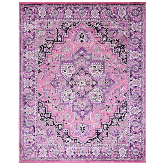 SAFAVIEH Skyler Collection SKY126N Pink / Ivory Rug