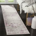 thumbnail image 1 of SAFAVIEH Skyler Collection SKY169P Grey / Pink Rug, 1 of 7