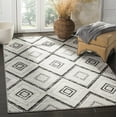 thumbnail image 1 of SAFAVIEH Skyler Cuthbert Geometric Area Rug, Grey/Black, 4' x 6', 1 of 7