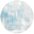 thumbnail image 1 of SAFAVIEH Skyler Delmar Distressed Area Rug, Grey/Blue, 6'7" x 6'7" Round, 1 of 8
