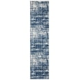 thumbnail image 1 of SAFAVIEH Skyler Elsie Abstract Runner Rug, Ivory/Navy, 2'2" x 9', 1 of 7
