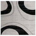 thumbnail image 1 of SAFAVIEH Skyler Georgene Geometric Area Rug, Ivory Grey/Black, 6'7" x 6'7" Square, 1 of 7