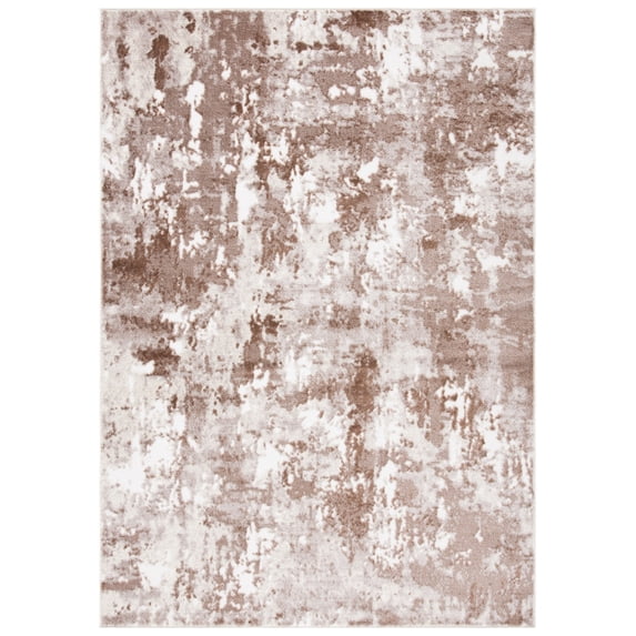 SAFAVIEH Skyler Jacques Distressed Area Rug, Grey/Brown, 4'5" x 6'5"