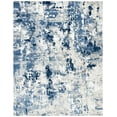 thumbnail image 1 of SAFAVIEH Skyler Jacques Distressed Area Rug, Grey/Navy, 8' x 10', 1 of 8