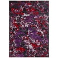 thumbnail image 1 of SAFAVIEH Skyler Joisse Distressed Area Rug, Black/Purple, 6' x 9', 1 of 8