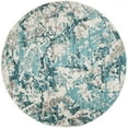 thumbnail image 1 of SAFAVIEH Skyler Joisse Distressed Area Rug, Blue/Ivory, 10' x 10' Round, 1 of 6