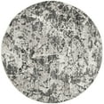 thumbnail image 1 of SAFAVIEH Skyler Joisse Distressed Area Rug, Charcoal/Ivory, 4' x 4' Round, 1 of 6