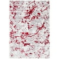 thumbnail image 1 of SAFAVIEH Skyler Joisse Distressed Area Rug, Grey/Red, 4' x 6', 1 of 8