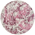 thumbnail image 1 of SAFAVIEH Skyler Joisse Distressed Area Rug, Pink/Ivory, 4' x 4' Round, 1 of 6