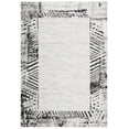 thumbnail image 1 of SAFAVIEH Skyler Kady Bordered Area Rug, Ivory Grey/Black, 4' x 6', 1 of 7