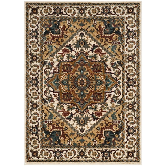 SAFAVIEH Skyler Lalia Abstract Area Rug, Light Blue/Grey, 9' x 12'
