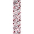 thumbnail image 1 of SAFAVIEH Skyler Langston Distressed Runner Rug, Grey/Red, 2' x 8', 1 of 8