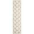 thumbnail image 1 of SAFAVIEH Skyler Leontyne Geometric Runner Rug, Ivory/Pink, 2' x 8', 1 of 10