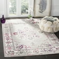 thumbnail image 1 of SAFAVIEH Skyler Nikeisha Floral Area Rug, Grey/Pink, 8' x 10', 1 of 7