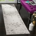 thumbnail image 1 of SAFAVIEH Skyler Nikeisha Floral Runner Rug, Grey/Ivory, 2' x 6', 1 of 7