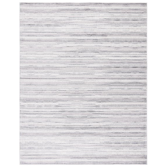 SAFAVIEH Skyler Orval Striped Area Rug, Ivory/Grey, 8' x 10'