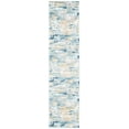 thumbnail image 1 of SAFAVIEH Skyler Talisha Abstract Runner Rug, Teal/Gold, 2'2" x 11', 1 of 7