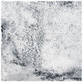 thumbnail image 1 of SAFAVIEH Skyler Vernon Distressed Area Rug, Silver/Black, 6'7" x 6'7" Square, 1 of 9