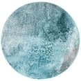 thumbnail image 1 of SAFAVIEH Skyler Vernon Distressed Area Rug, Silver/Blue, 4' x 4' Round, 1 of 8