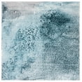thumbnail image 1 of SAFAVIEH Skyler Vernon Distressed Area Rug, Silver/Blue, 6'7" x 6'7" Square, 1 of 9