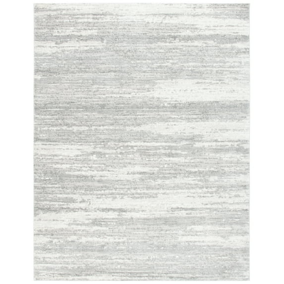 SAFAVIEH Skyler Walter Abstract Area Rug, Light Grey/Ivory, 8' x 10'