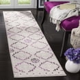 thumbnail image 1 of SAFAVIEH Skyler Willoughby Floral Runner Rug, Grey/Pink, 2' x 8', 1 of 7
