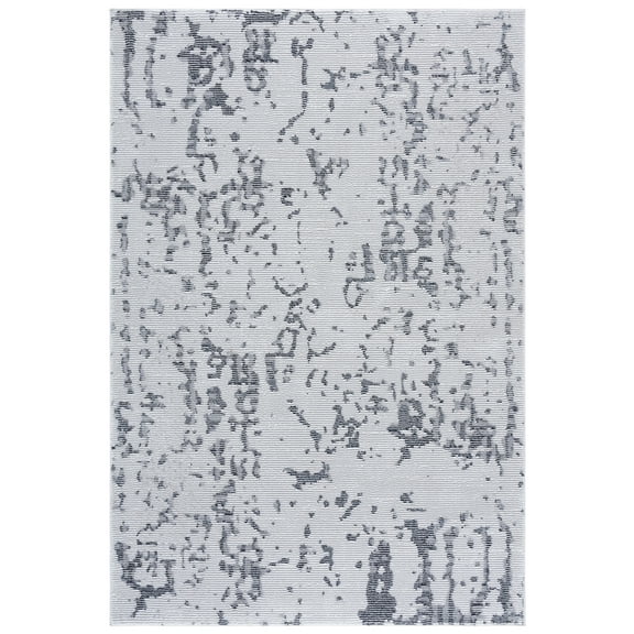 SAFAVIEH Slate Daven Abstract Area Rug, Grey/Dark Grey, 8' x 10'