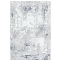 SAFAVIEH Slate Jannine Distressed Area Rug, Grey/Ivory, 8' x 10'