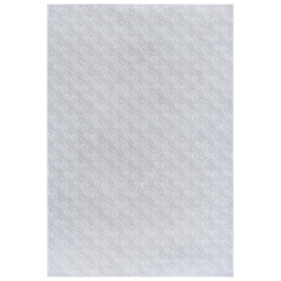 SAFAVIEH Slate Jenessa Geometric Area Rug, Beige/Grey Ivory, 8' x 10'