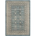 thumbnail image 1 of SAFAVIEH Sofia Cionadogh Border Area Rug, Blue/Beige, 4' x 5'7", 1 of 5