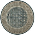 thumbnail image 1 of SAFAVIEH Sofia Cionadogh Border Area Rug, Blue/Beige, 6'7" x 6'7" Round, 1 of 5