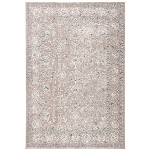 SAFAVIEH Sofia Collection SOF330A Tan / Blue Rug