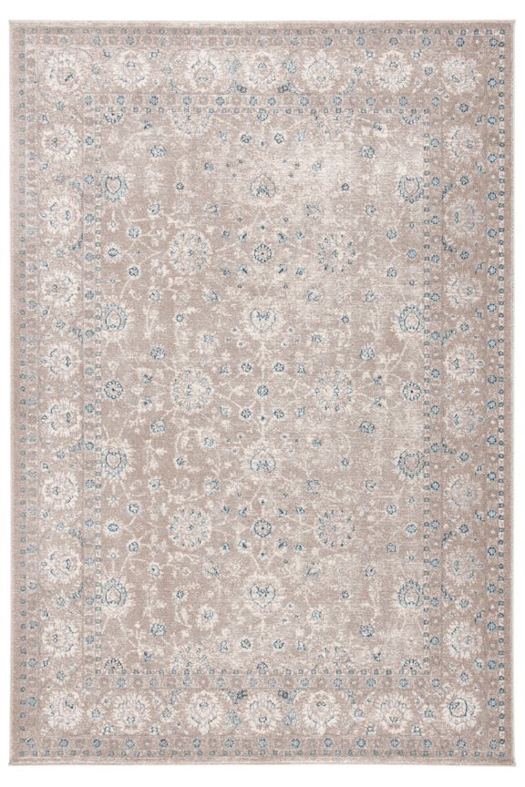 Sofia Derrick Oriental Area Rug, Tan/Blue, 5'1" x 7'7"