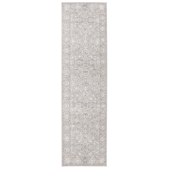 SAFAVIEH Sofia Derrick Oriental Runner Rug, Tan/Blue, 2'2" x 8'
