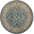 thumbnail image 1 of SAFAVIEH Sofia Jerrod Floral Bordered Area Rug, Blue/Beige, 6'7" x 6'7" Round, 1 of 4