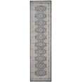 thumbnail image 1 of SAFAVIEH Sofia Raschelle Border Runner Rug, Light Grey/Beige, 2'2" x 10', 1 of 6