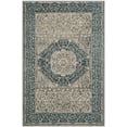 thumbnail image 1 of SAFAVIEH Sofia Waylon Geometric Bordered Area Rug, Light Grey/Blue, 2' x 3', 1 of 5