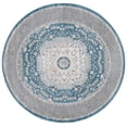 thumbnail image 1 of SAFAVIEH Sofia Waylon Oriental Area Rug, Blue/Beige, 6'7" x 6'7" Round, 1 of 8