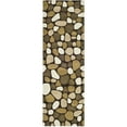 thumbnail image 1 of SAFAVIEH Soho Abbott Geometric Wool Runner Rug, Dark Brown/Multi, 2'6" x 8', 1 of 6