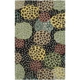 thumbnail image 1 of SAFAVIEH Soho Acadia Geometric Wool Area Rug, Black/Multi, 7'6" x 9'6", 1 of 4