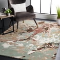 thumbnail image 1 of SAFAVIEH Soho Ace Abstract Wool Area Rug, Blue/Multi, 8'3" x 11', 1 of 7