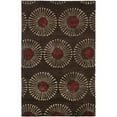 thumbnail image 1 of SAFAVIEH Soho Adeline Floral Wool Area Rug, Coffee/Brown, 3'6" x 5'6", 1 of 9