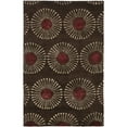 thumbnail image 1 of SAFAVIEH Soho Adeline Floral Wool Area Rug, Coffee/Brown, 6' x 9', 1 of 8