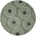 thumbnail image 1 of SAFAVIEH Soho Adeline Floral Wool Area Rug, Grey/Ivory, 6' x 6' Round, 1 of 9
