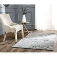 thumbnail image 1 of SAFAVIEH Soho Agnes Abstract Wool Area Rug, Grey/Multi, 3'6" x 5'6", 1 of 4