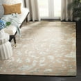 thumbnail image 1 of SAFAVIEH Soho Albus Abstract Wool Area Rug, Taupe/Light Blue, 6' x 6' Square, 1 of 10