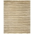 thumbnail image 1 of SAFAVIEH Soho Alec Striped Wool Area Rug, Beige/Gold, 8' x 8' Square, 1 of 9