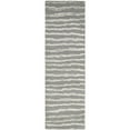 thumbnail image 1 of SAFAVIEH Soho Alec Striped Wool Runner Rug, Grey, 2'6" x 6', 1 of 4