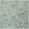 thumbnail image 1 of SAFAVIEH Soho Aleta Floral Wool Area Rug, Grey/Multi, 6' x 6' Square, 1 of 9