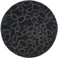 thumbnail image 1 of SAFAVIEH Soho Ali Geometric Wool Area Rug, Black, 6' x 6' Round, 1 of 9